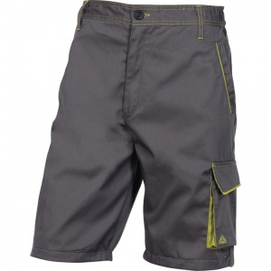 Delta Plus M6BER Grey and Green Bermuda Working Shorts